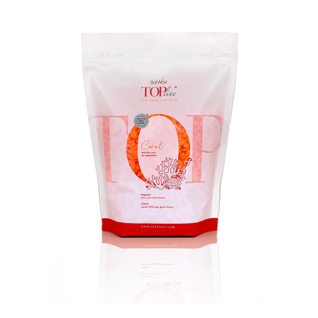 Coral - RESIN-FREE HOT FILM WAX in hard pellets "Italwax Top Line" - Sack 750g