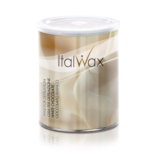 [C_TIN800_WC_IT] White Chocolate (TiO2, Cocoa butter, Vanilla aroma) - TIN SOFT WAX "Italwax Classic" 800g