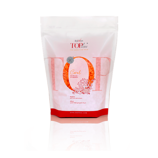 [C_FWP750DP_CR_IT] Coral - RESIN-FREE HOT FILM WAX in hard pellets "Italwax Top Line" - Sack 750g