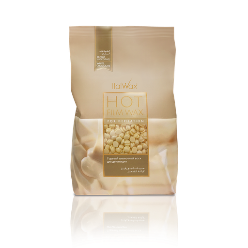 [C_FWP1K_BRA_IT] White Chocolate - HOT FILM WAX in hard pellets, Sack 1Kg